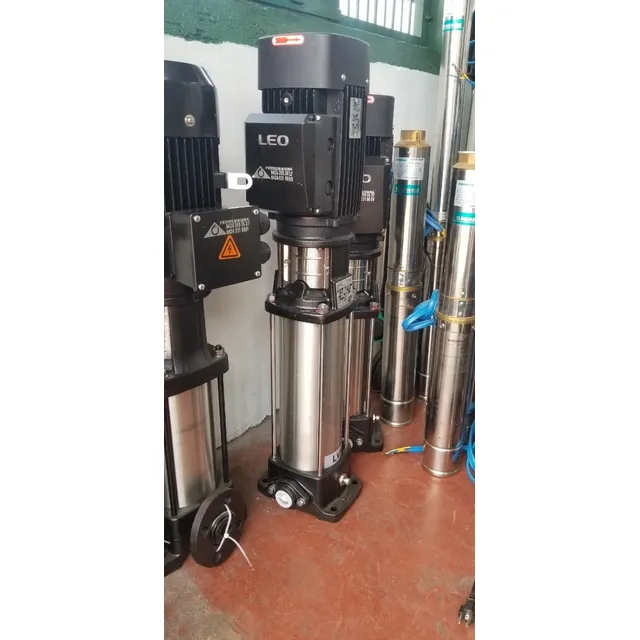 Bomba De Agua Vertical Multietapa De 3hp Leo Monofasica
