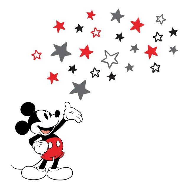 Adhesivos De Pared Lambs & Ivy Disney Baby Magical Mickey Mo