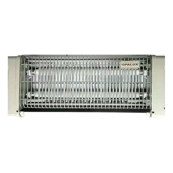 Insectocutor Lampara Eléctrica Mata Insectos Cobertura 150m2 Color Gris | Cuotas sin interés