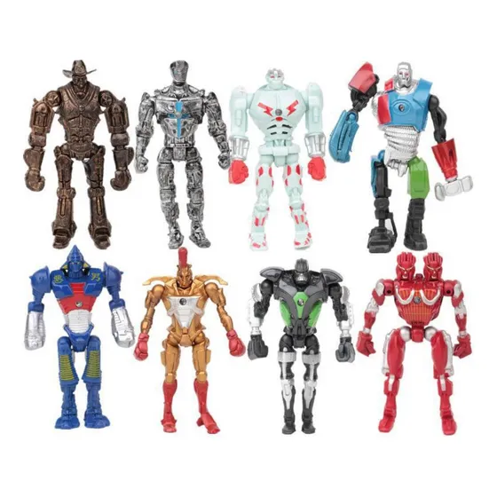 Real Steel Zeus Atom Midas Adam Raider Robot Model Toys Gift