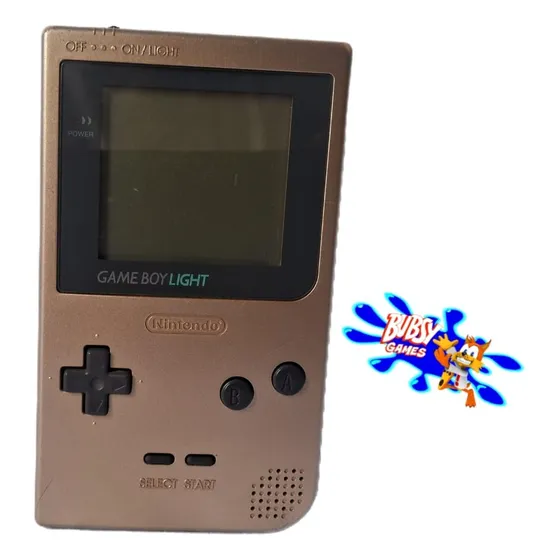 Gameboy Light  Console Ultra Raro Não Dá  Imagem Ler Descrição