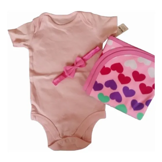 Set De Body Y Manta Para Bebe Talla 6 A 9 Meses