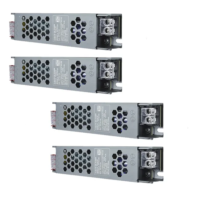 Fuente De Poder 100w 12v Protección Corto Circuito Paquete 4