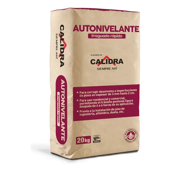 Autonivelante Mezcla Brava: Fraguado Rápido 