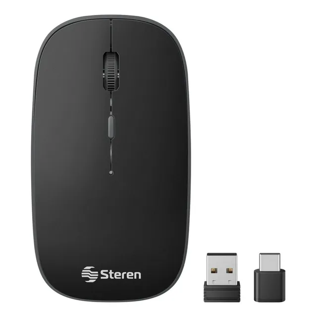 Mouse Inalámbrico Usb / Usb C Con Batería Recargable 800 / 1