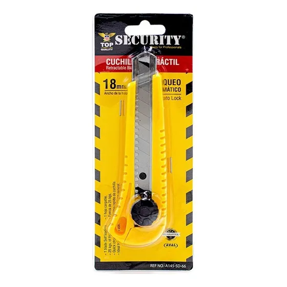 Cuchilla Exacto De Acero Profesional Reforzado  18mm