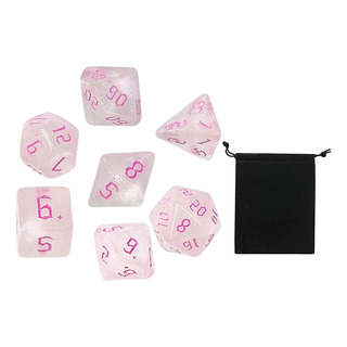 Conjunto De Dados PoliĂ©dricos AcrĂlicos De 7 Peças D6 D4 Conjunto De Dados PoliĂ©dricos AcrĂlicos De 7 Peças D6 D4
