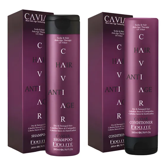 Pack Shampoo + Acondicionador Secos Y Castigados Caviar