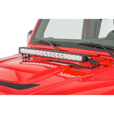 Par De Bases Metalicas Para Barra Led Cofre Jeep Jk Par De Bases Metalicas Para Barra Led Cofre Jeep Jk