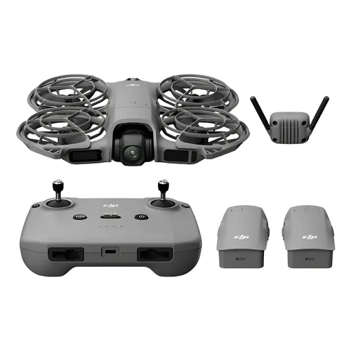 Drone DJI Mavic Air 2 DRDJI016 Fly More Combo com câmera 4K cinza