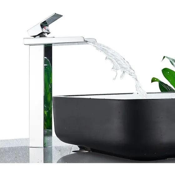Llave Mezcladora Monomando Manerales Lavabo Grifo Baño 30cm