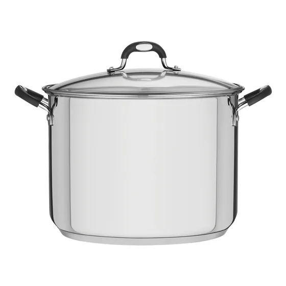 Olla Tramontina Triple Fondo De Acero Inoxidable 15 Litros