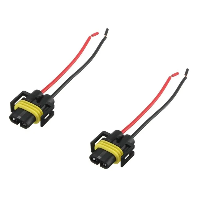 Par Enchufe Conector H11/h8/h9 Terminal Macho Y Hembra