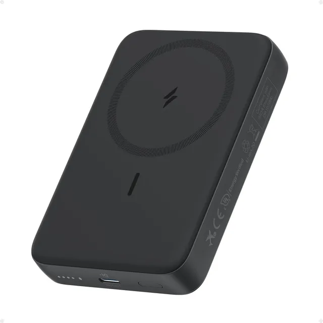 Power Bank Anker Inalámbrico 10000mah Pd 30w Carga Rápida, Cargador Portátil Usb C Magnético, Batería Portátil Externa Compatible Con iPhone 15/14 Serie, Galaxy, Xiaomi, iPad, Xiaomi - Color Negro