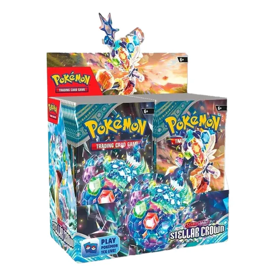 Pokémon Tcg Scarlett Violet: Booster Box Stellar Crown Idioma Inglés Tinkaton