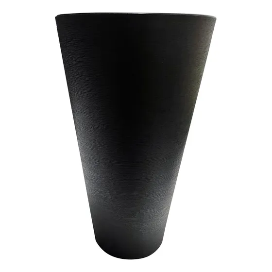 Macetero 60cm Grafiato Cónico De Plástico Kd9953