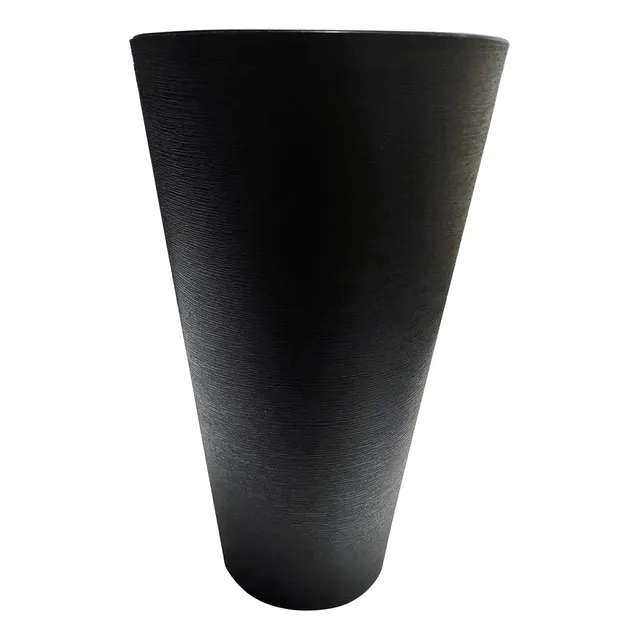 Macetero 60cm Grafiato Cónico De Plástico Kd9953