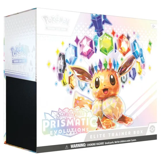 Carta Pokemon Elite Trainer Box Prismatic Evolutions Español