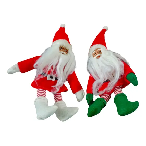 Muñecos Santa Claus San Nicolás - 2 Adornos Navideños