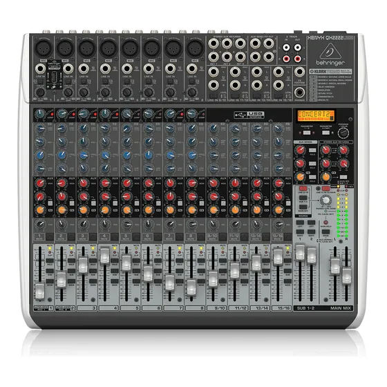 Mixer Behringer Qx2222usb