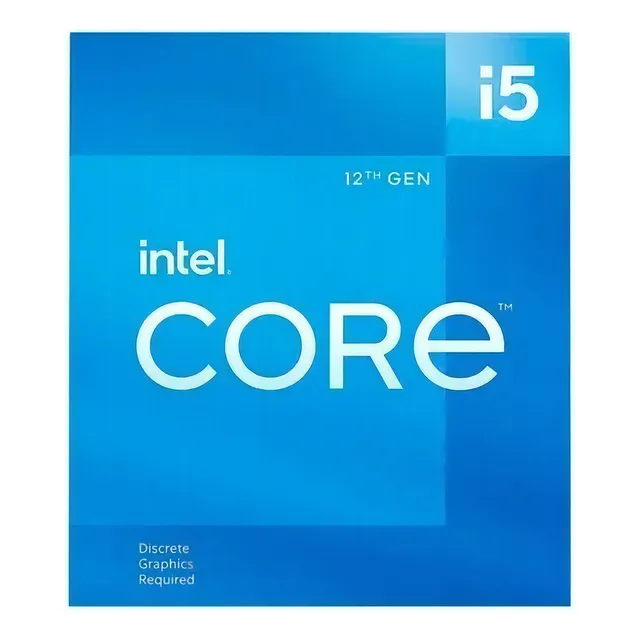 Procesador Intel I5 12400f 12gen 4,40 Ghz Lga 1700 12va Gen