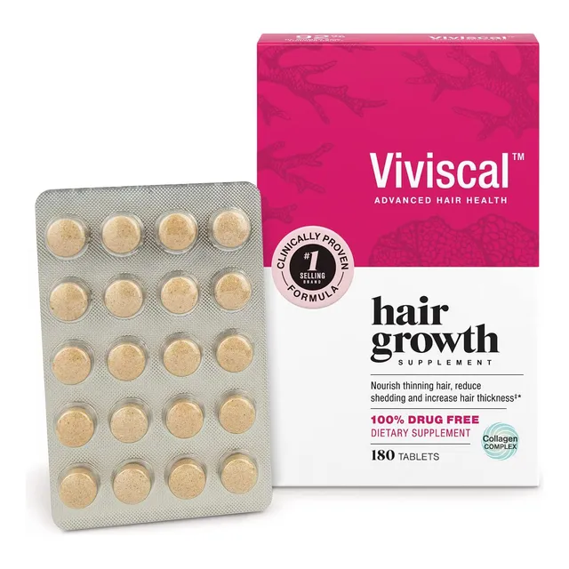 Suplementos Para El Crecimiento Del Cabello Viviscal Para Mu