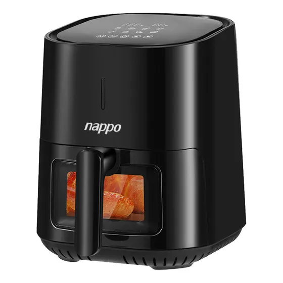 Freidora Sin Aceite Nappo Digital 4.5 Litros 1200w + Pinza