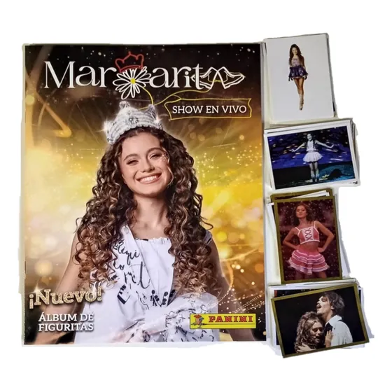 Álbum Margarita Show En Vivo + 100 Figuritas Sin Repetir