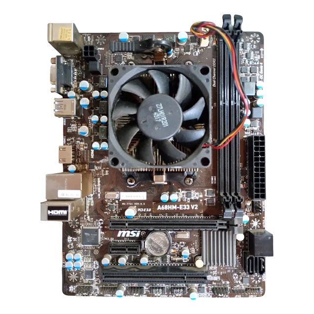 Placa Madre Msi A68hm-e33 V2 Amd Fm2+ Ddr3, A Reparar Leer