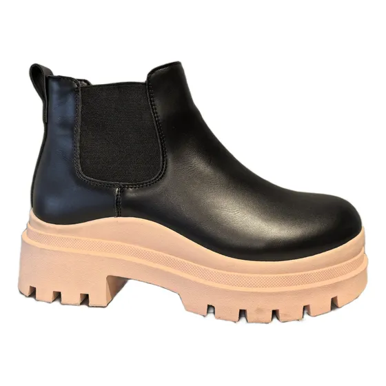 Botin Casual Mujer Con Plataforma