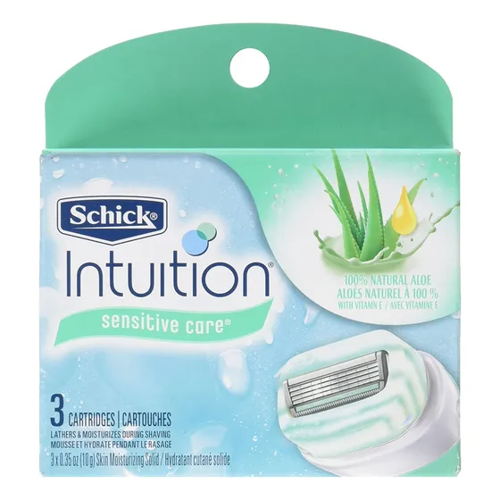 Schick Intuition Sensitive Care Razor Blade Robill Robill, 3