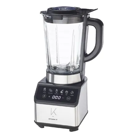 Licuadora Smart System Kitchen-it 1200w - 10 Velocidades Color Negro
