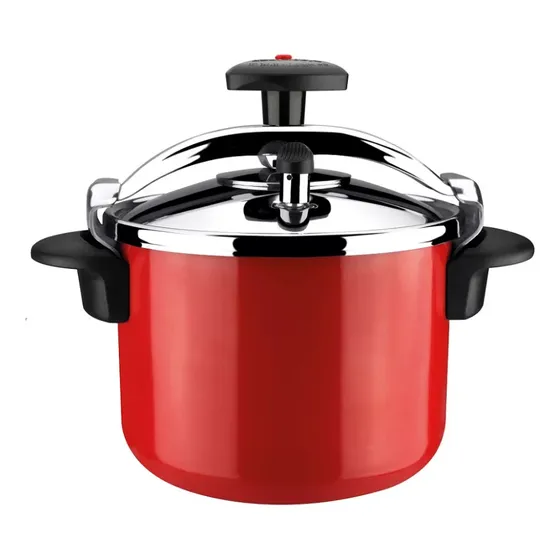 Olla A Presión Magefesa Castell 6 Litros  Roja