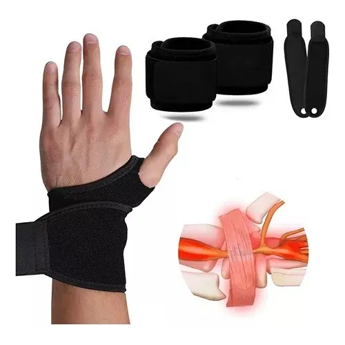 Par Para Pesas Muñequera Gym Muñequeras Deportivas