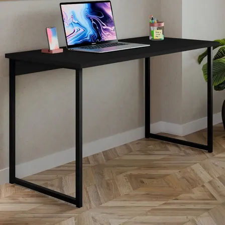 Escrivaninha Industrial 120cm Mesa Estudo Aparador Office