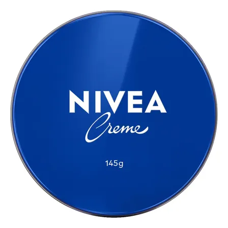 Nivea Creme Hidratante Lata 145g, Hidratação Profunda 24h, Corporal, Multibenefícios, Todas As Peles