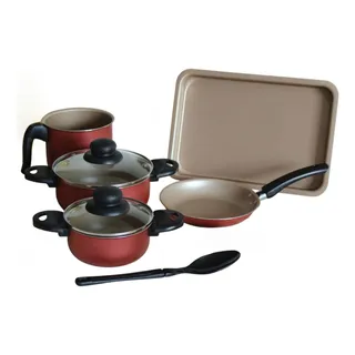 Kit Panelas Essencial Antiaderente Luz Nobre - 6 Peças Kit Panelas Essencial Antiaderente Luz Nobre - 6 Peças