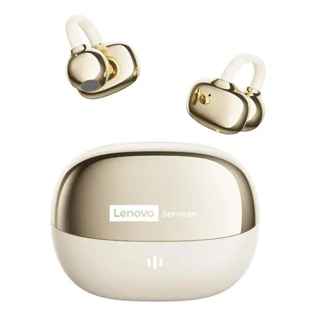Audífonos Bluetooth Lenovo Rs103 Abiertos Beige