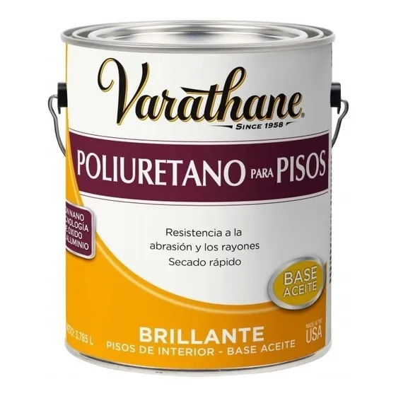 Rust Oleum Poliuretano Para Pisos Varathane 3.785 Ml