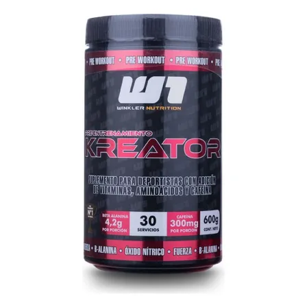 Pre Entreno Con Creatina Kreator 600 Grs. Winkler Nutrition