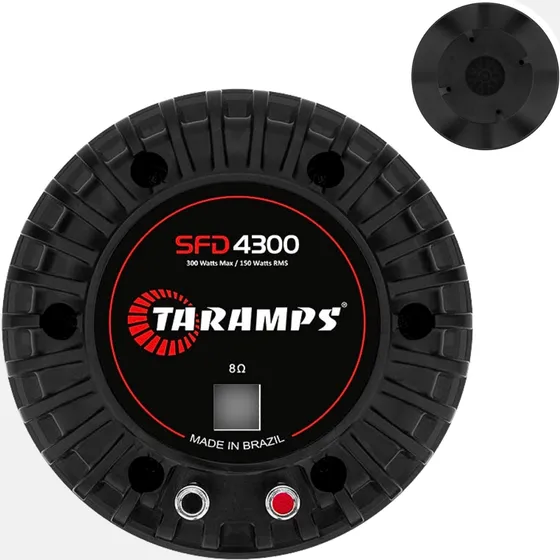 Driver Taramps Sfd4300 8ohms 300w Corneta Som Automotivo