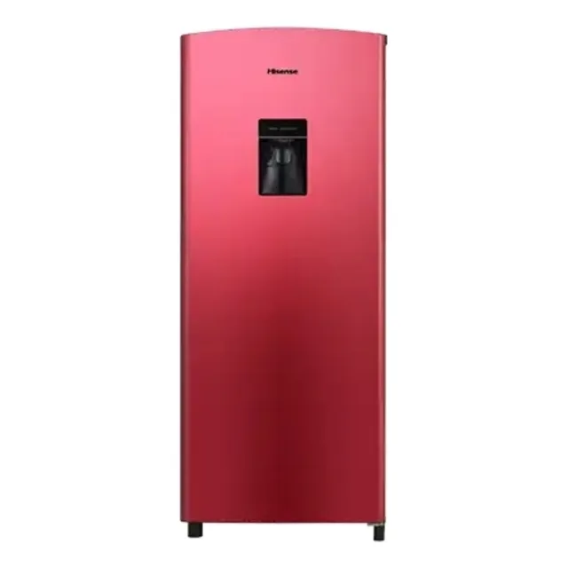 Refrigerador Hisense Rr63d6w Rojo 173l 110v - 127v