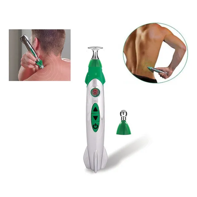 Pluma Cohete De Acupuntura Anti Estres Electroestimulador
