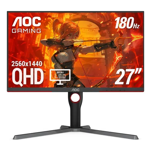 Monitor Aoc Gaming Q27g4zmn Mini-led 27 Qhd 240hz | Parcelamento