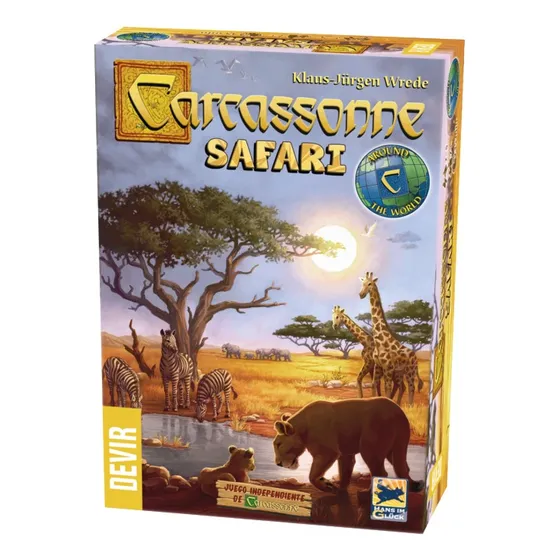 Carcassonne Safari - Juego De Mesa