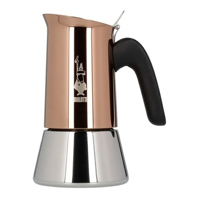Cafetera Bialetti Venus Rame 04 Tazas Inducción Italiana 