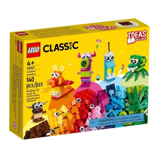 Lego Classic Monstruos Creativos 140 Pzs Bentancor Outdoor