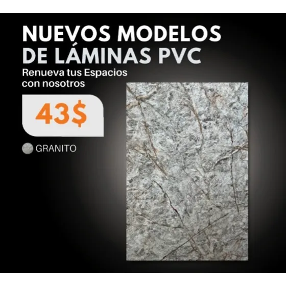 Laminas Pvc Mamorlizadas