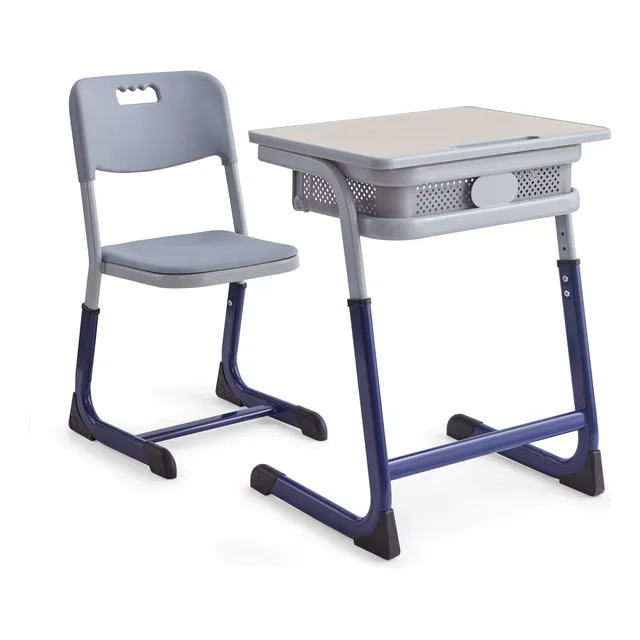 Conjunto Mesa Silla Pupitre B2 De Megamobilier - Educativo