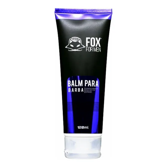 Balm Para Barba E Pele Hidrata E Modela Fox For Men 120ml Fragrância